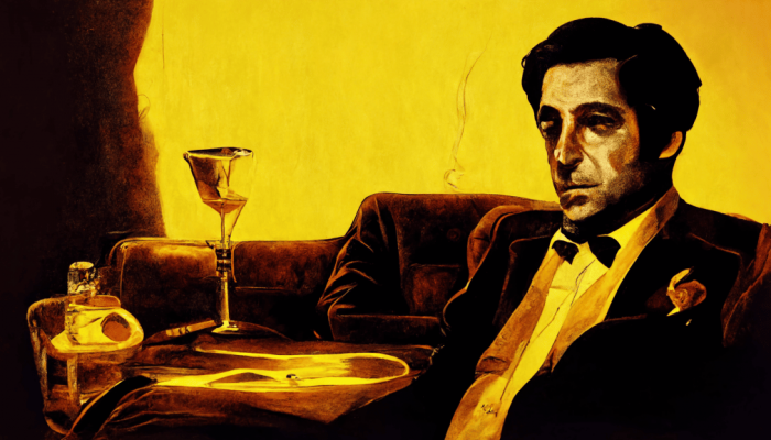 BetaAIMaster_michael_corleone_sitting_on_an_ARMCHAIR_gold_suit__adfda6e7-3b79-4f8d-82fd-7694445bb1a3
